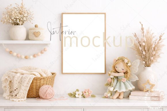 Frame Mockup Kids Graphic Frames & Posters By Mockups Shop