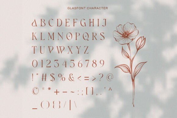 Glasfont Font - Preview 6