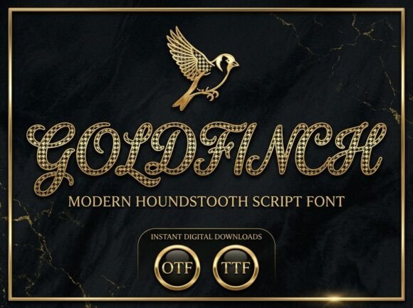 Goldfinch Font - Preview 1