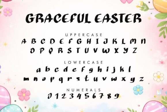 Graceful Easter Font - Preview 3