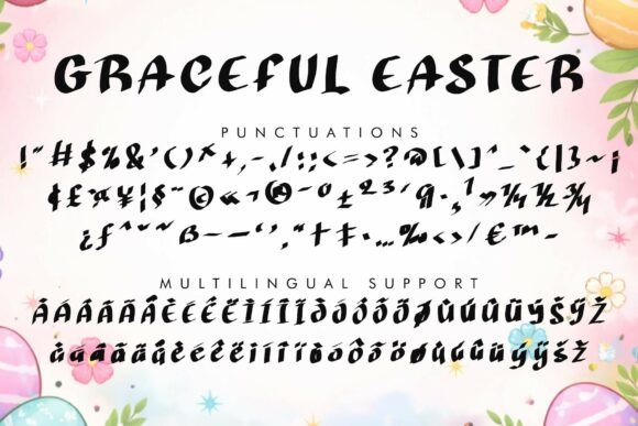Graceful Easter Font - Preview 4