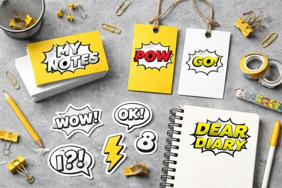 Halftone Retro Font - Preview 1