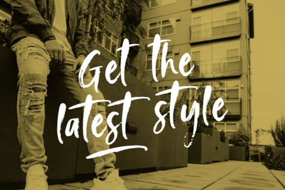 Hanlena Brush Font - Preview 2