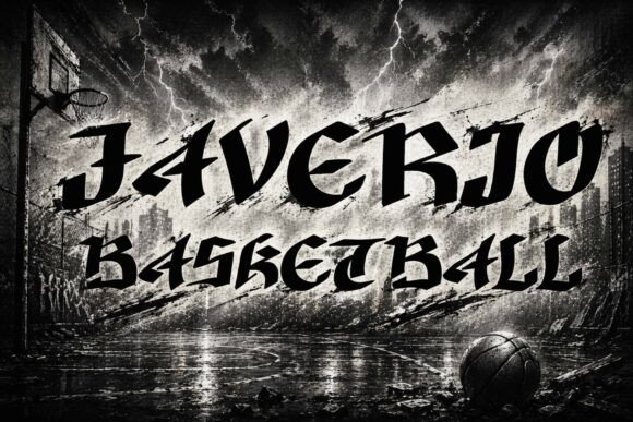 Iron Shadow Font PNG with transparent background - Preview 2