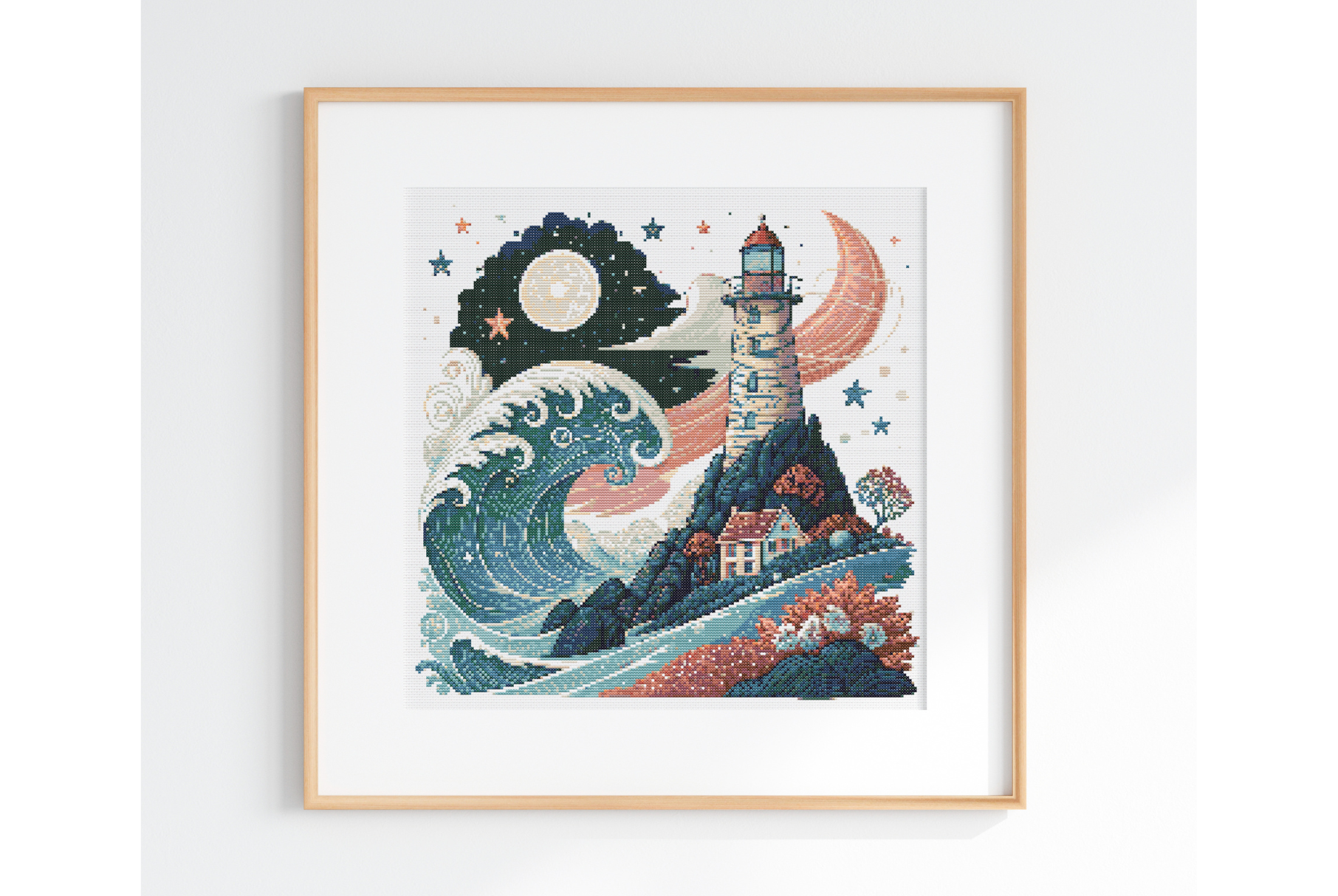 Lighthouse Cross Stitch Pattern