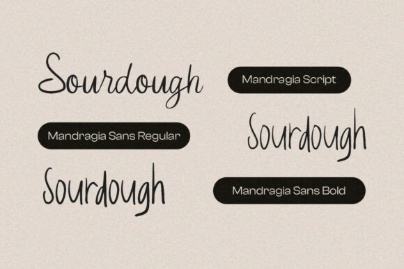 Mandragia Font PNG with transparent background - Preview 6