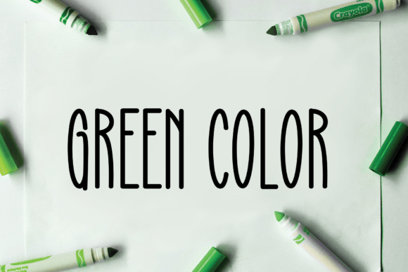 March Spring Font PNG with transparent background - Preview 2