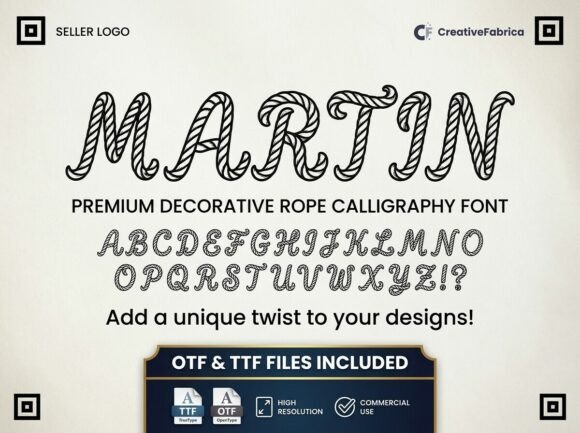 Martin Font PNG with transparent background - Preview 1