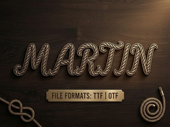 Martin Font PNG with transparent background - Preview 2