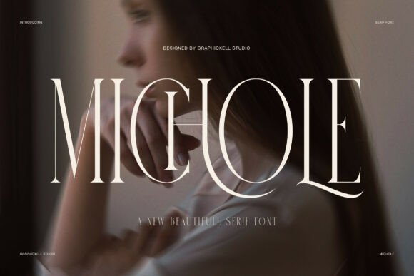 Michole Font Serif Font By Graphicxell