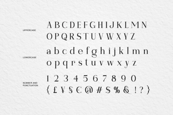 Montega Font PNG with transparent background - Preview 1