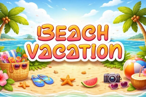 Peachy Sunshine Font PNG with transparent background - Preview 2