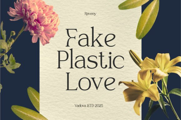 Raveny Font font preview - 2