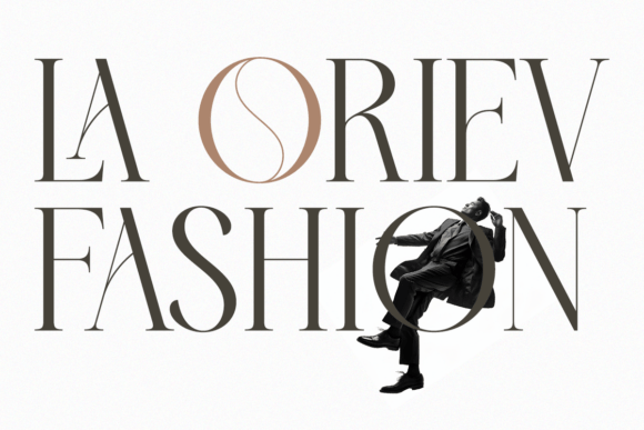 Roliace - Modern Classy Serif Font PNG with transparent background - Preview 1