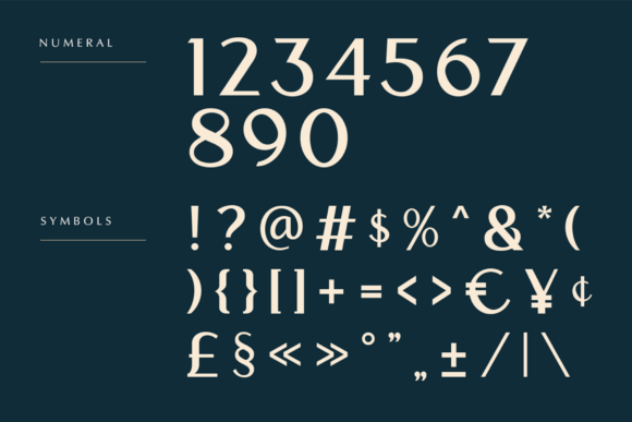 Savore Font PNG with transparent background - Preview 3