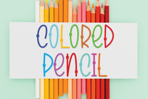 Simple Cherry Font PNG with transparent background - Preview 4