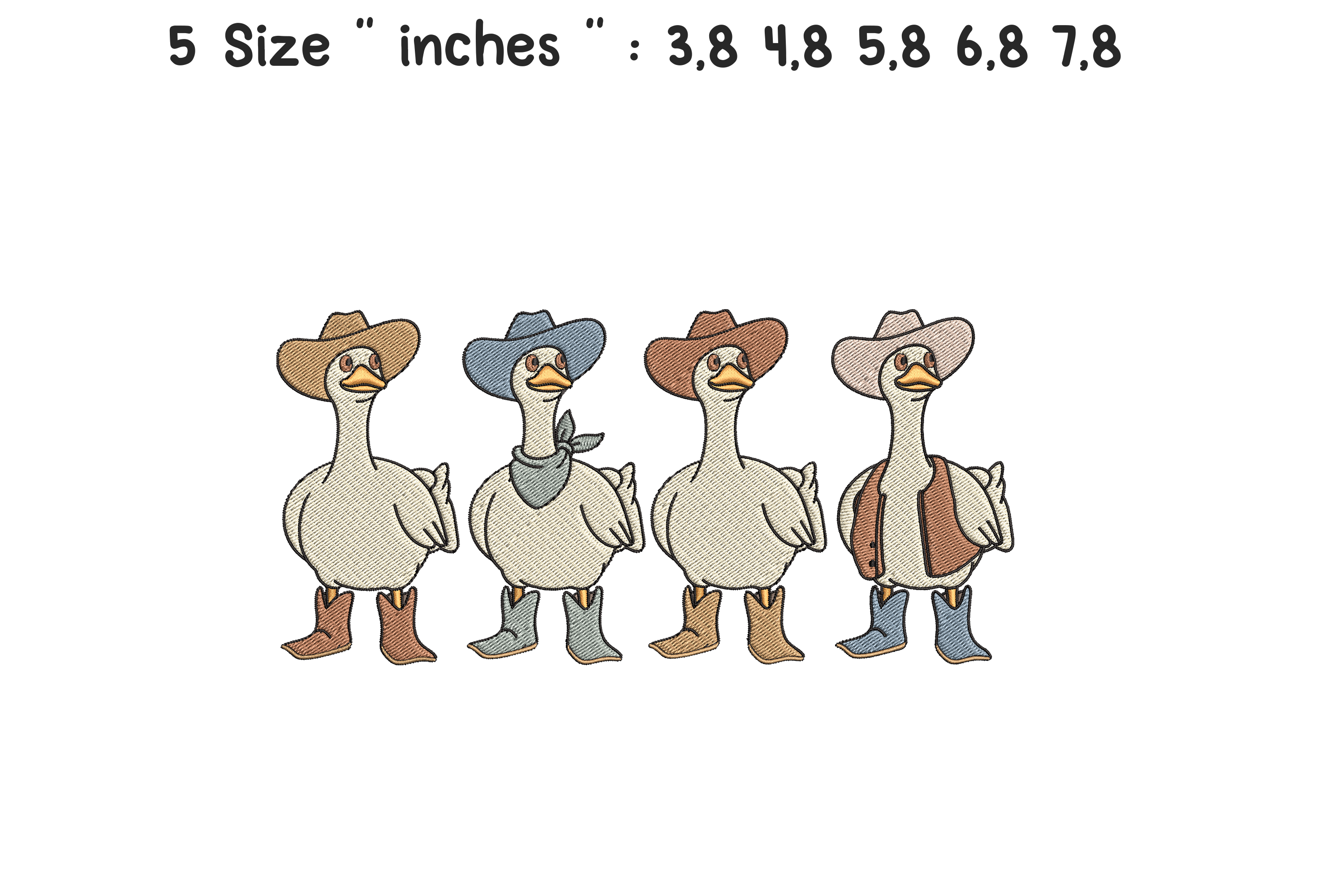 Western Cowboy Goose