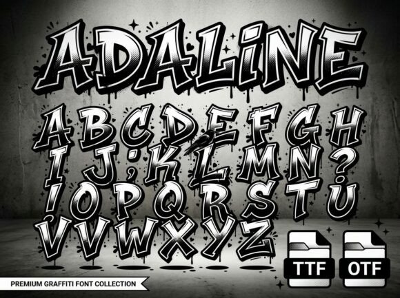 Adaline Font - Preview 1