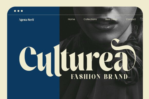 Agesta Serif Font - Preview 2