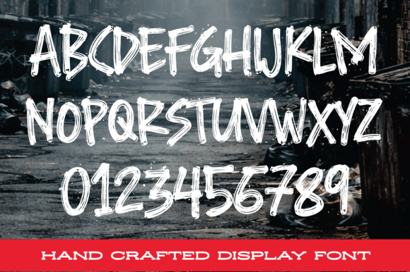 Alleystroke Font - Preview 1