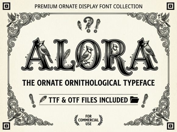 Alora Font - Preview 2
