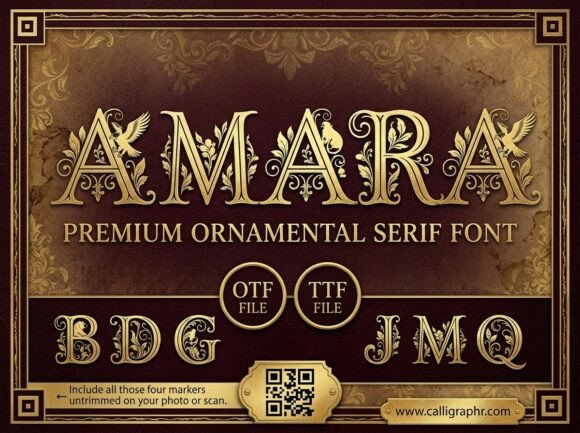 Amara Font - Preview 1