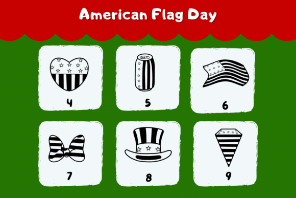 American Flag Day Font - Preview 3