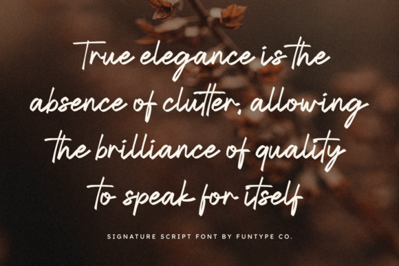 Anestha Script Font - Preview 3
