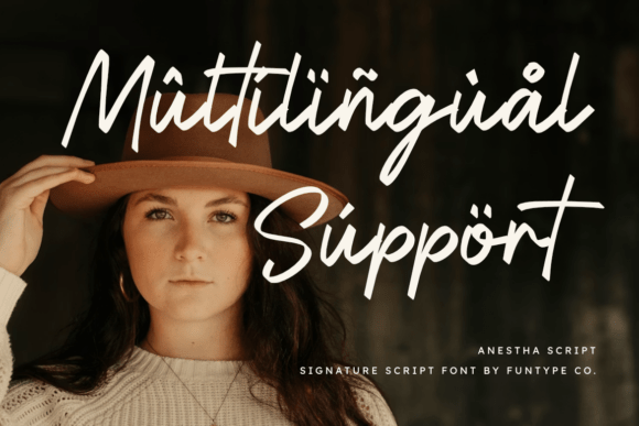 Anestha Script Font - Preview 6