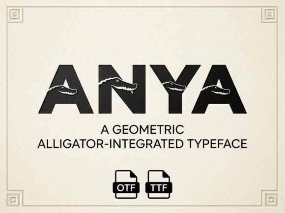 Anya Font - Preview 1