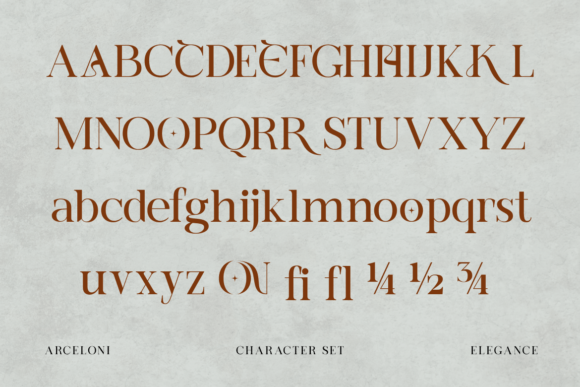 Arceloni Font - Preview 1