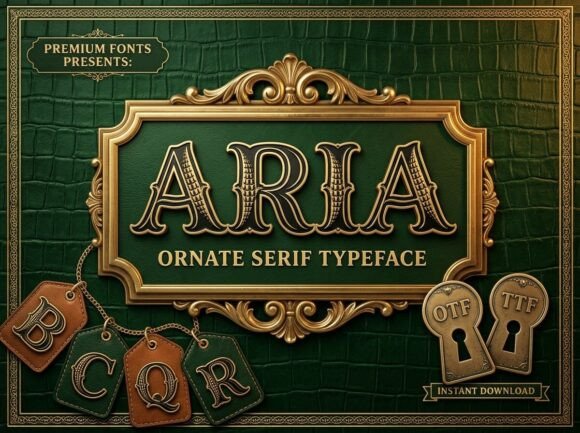 Aria Font - Preview 2