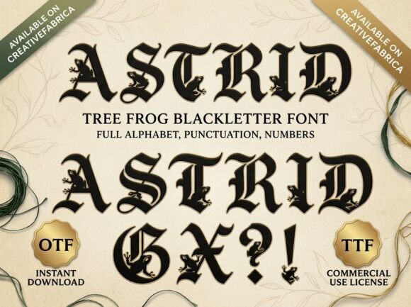 Astrid Font - Preview 1