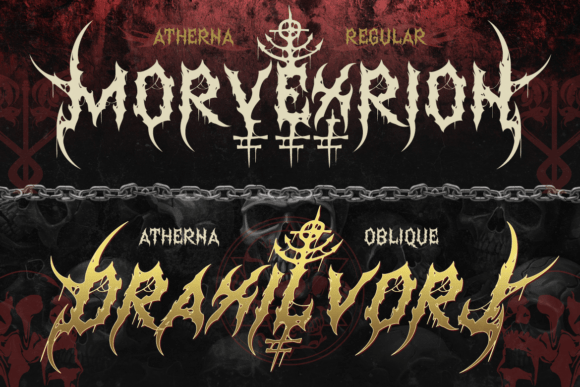 Atherna Font - Preview 3