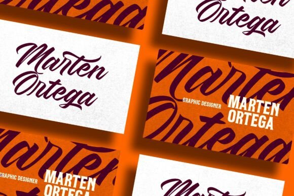Barty Stones Font - Preview 5
