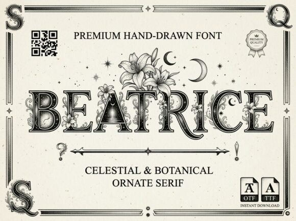 Beatrice Font - Preview 1