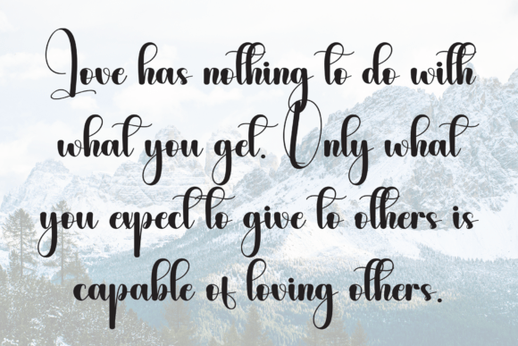 Beautiful Font - Preview 5