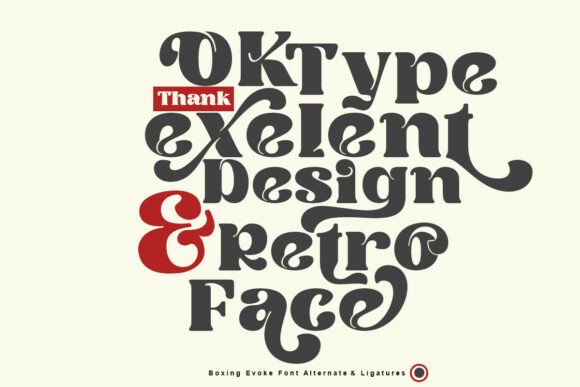 Boxing Evoke Font - Preview 1