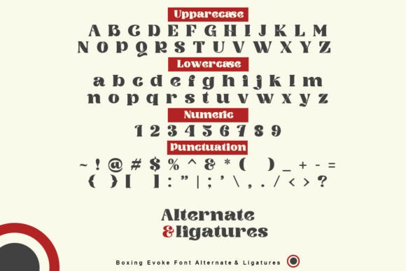 Boxing Evoke Font - Preview 4