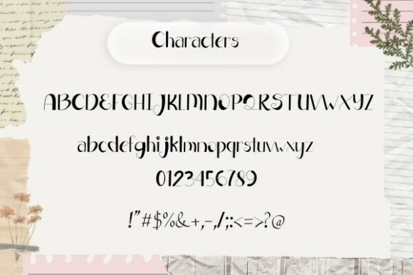 Caffein Font - Preview 3
