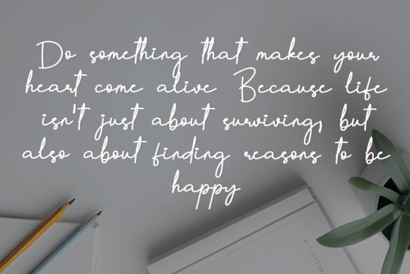 Calligraphy Font - Preview 4
