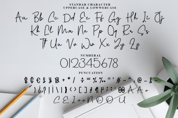Calligraphy Font - Preview 5