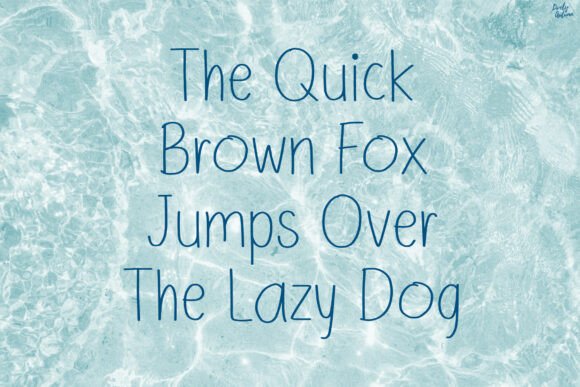 Calm Vibes Font - Preview 3