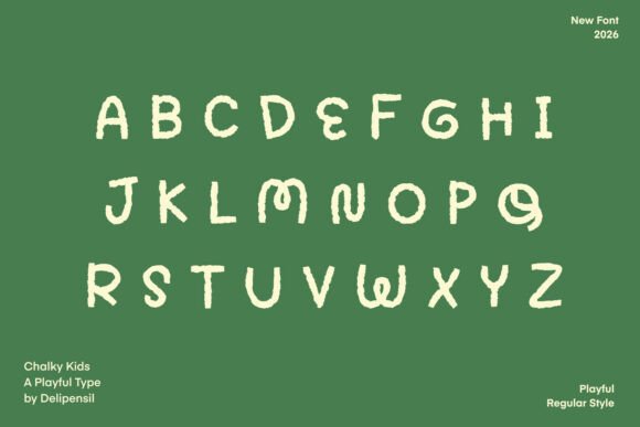 Chalky Kids Font - Preview 3