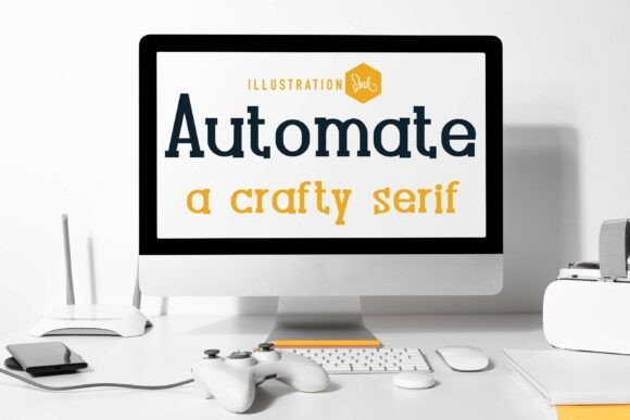 Civil Serifs Font PNG with transparent background - Preview 4