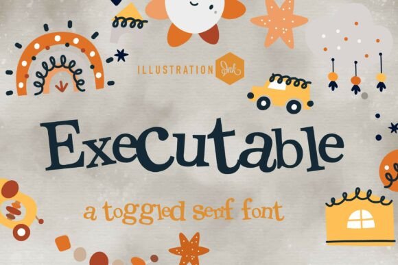 Civil Serifs Font PNG with transparent background - Preview 6