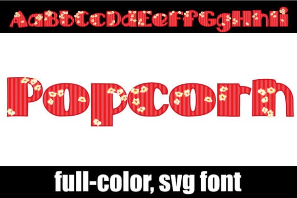 Eat It Up Color Font font preview - 2