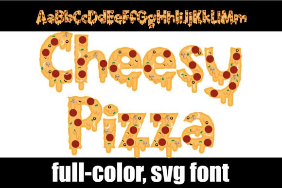 Eat It Up Color Font font preview - 4