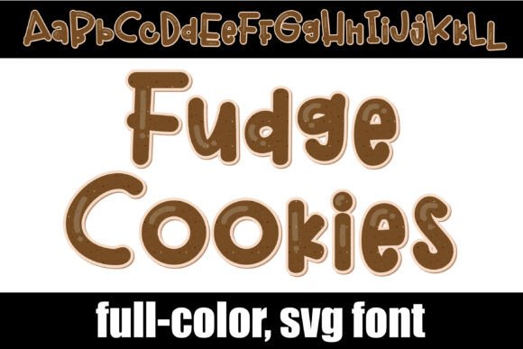 Eat It Up Color Font font preview - 5