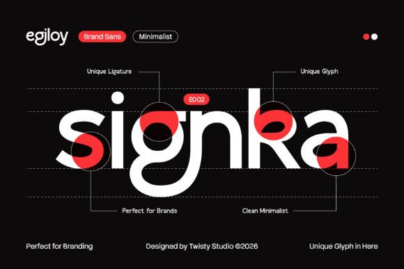 Egiloy Font - Preview 5